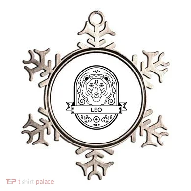 Leo Zodiac Symbol Design Ornament