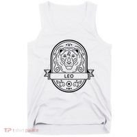 Leo Zodiac Symbol Design Tank Top thumb 0