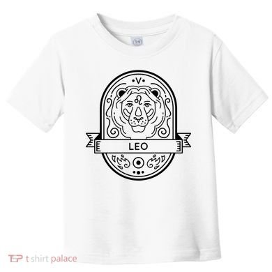 Leo Zodiac Symbol Design Toddler T-Shirt
