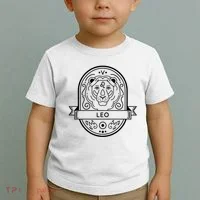Leo Zodiac Symbol Design Toddler T-Shirt thumb 2