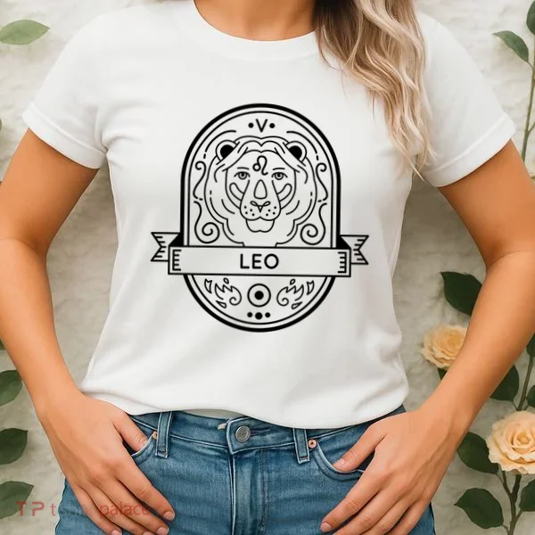 Leo Zodiac Symbol Design Women's T-Shirt