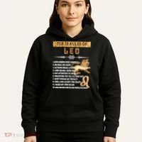 Leo Zodiac Top 10 Rules Of Leo Hoodie thumb 5
