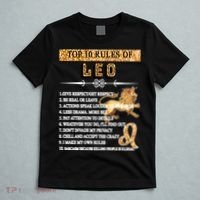Leo Zodiac Top 10 Rules Of Leo T-Shirt thumb 5