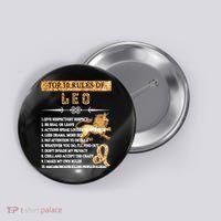 Leo Zodiac Top 10 Rules Of Leo Button thumb 0