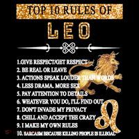 Leo Zodiac Top 10 Rules Of Leo Women's Hoodie thumb 2