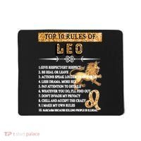 Leo Zodiac Top 10 Rules Of Leo Mousepad thumb 0