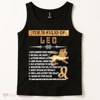 Leo Zodiac Top 10 Rules Of Leo Tank Top thumb 2