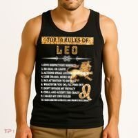 Leo Zodiac Top 10 Rules Of Leo Tank Top thumb 3