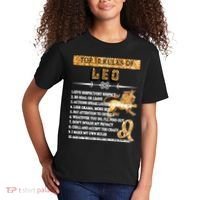 Leo Zodiac Top 10 Rules Of Leo Kids T-Shirt thumb 2
