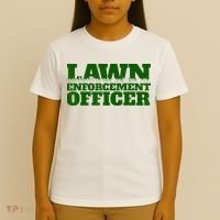 Lawn Enforcement Officer T-Shirt thumb 4