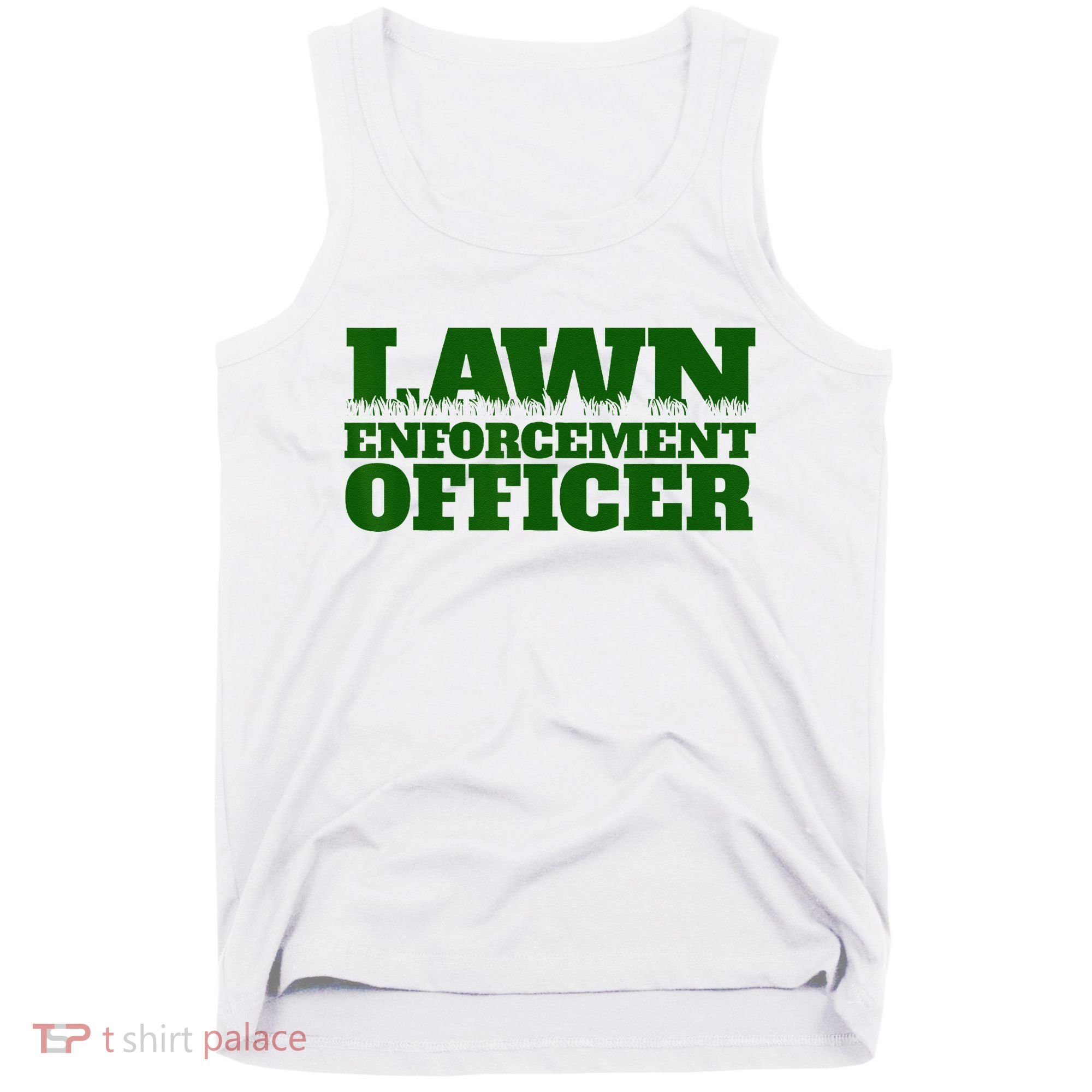 Lawn Enforcement Officer Tank Top