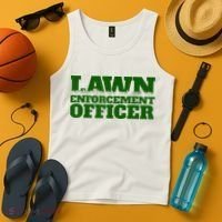 Lawn Enforcement Officer Tank Top thumb 4