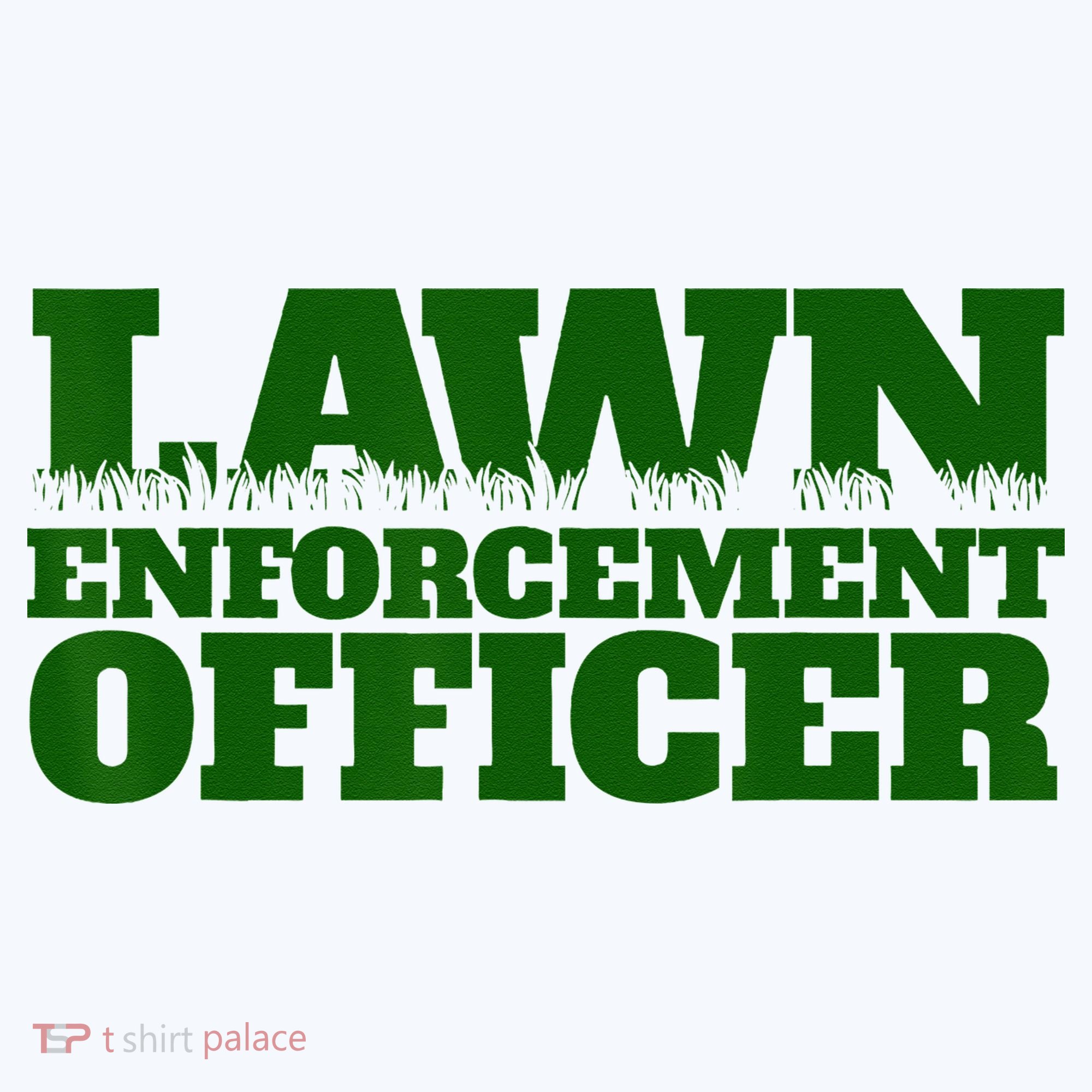 Lawn Enforcement Officer Kids Sweatshirt