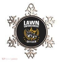 Lawn Enforcement Officer for a Lawn Care Lawn Mowing Fan Ornament thumb 0