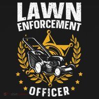 Lawn Enforcement Officer for a Lawn Care Lawn Mowing Fan Women's Tank Top thumb 5