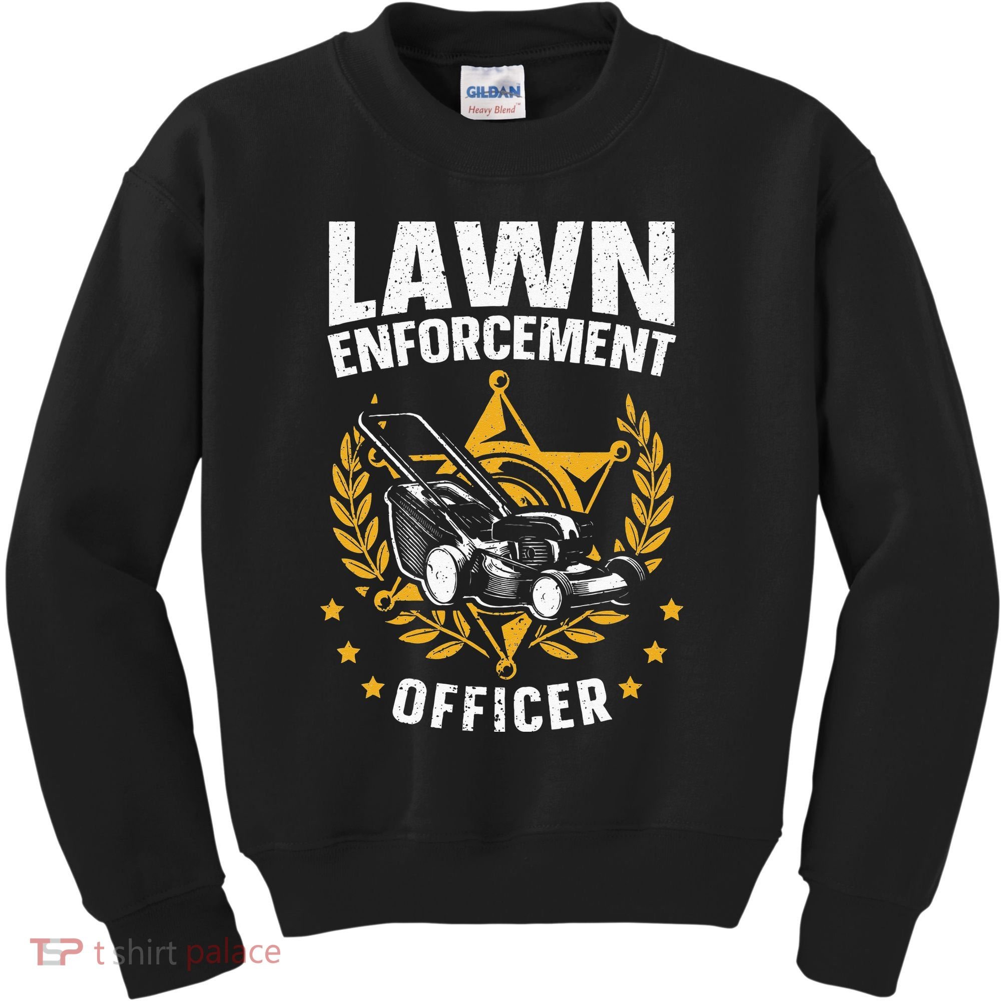 Lawn Enforcement Officer for a Lawn Care Lawn Mowing Fan Kids Sweatshirt