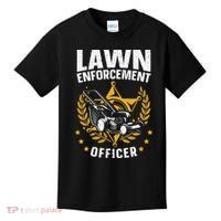 Lawn Enforcement Officer for a Lawn Care Lawn Mowing Fan Kids T-Shirt thumb 0