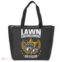 Lawn Enforcement Officer for a Lawn Care Lawn Mowing Fan Tote Bag thumb 0