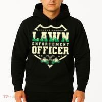 Lawn Enforcement Officer Lawn Care Hoodie thumb 2