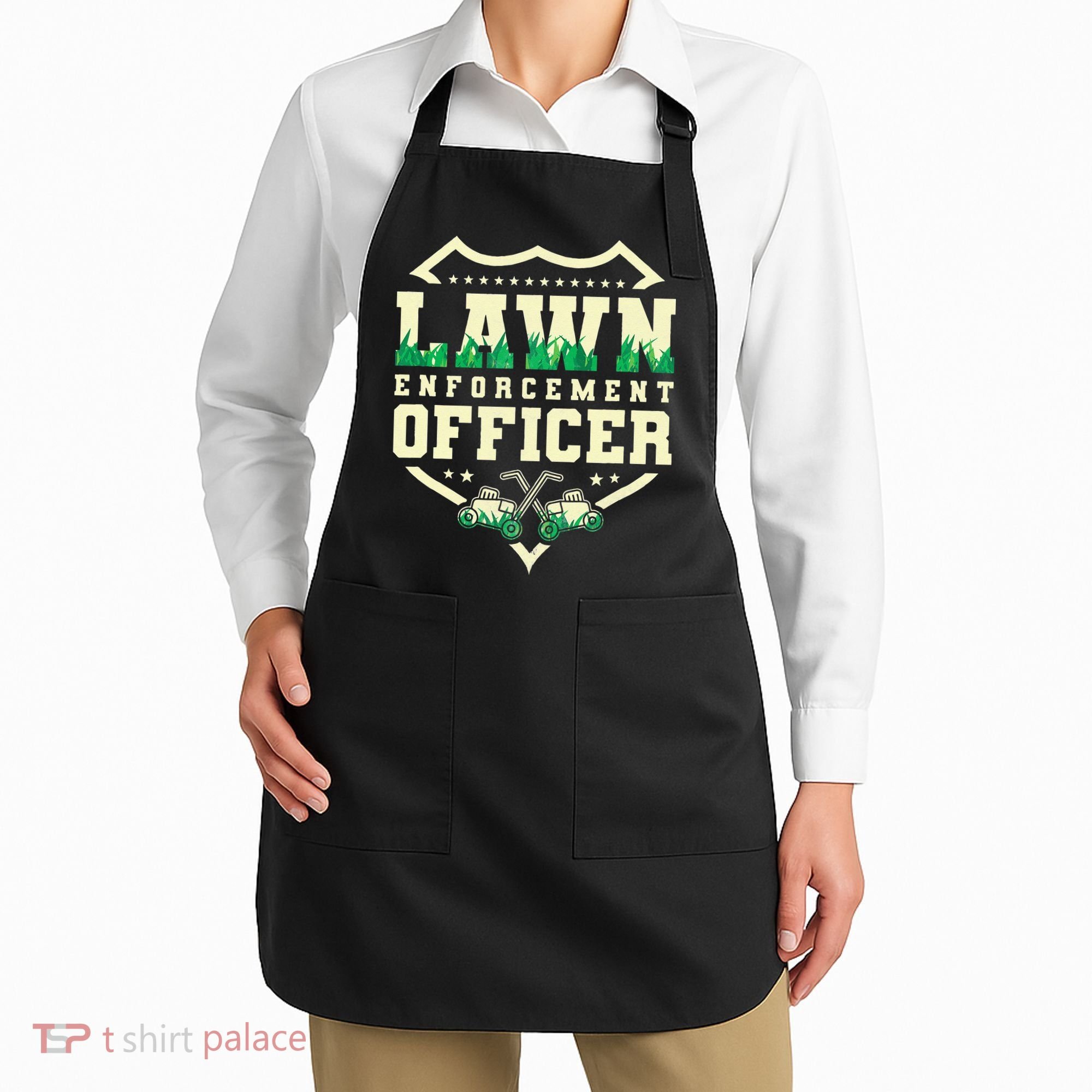 Lawn Enforcement Officer Lawn Care Apron