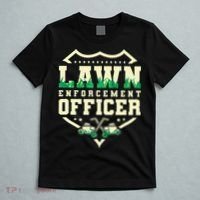 Lawn Enforcement Officer Lawn Care T-Shirt thumb 5