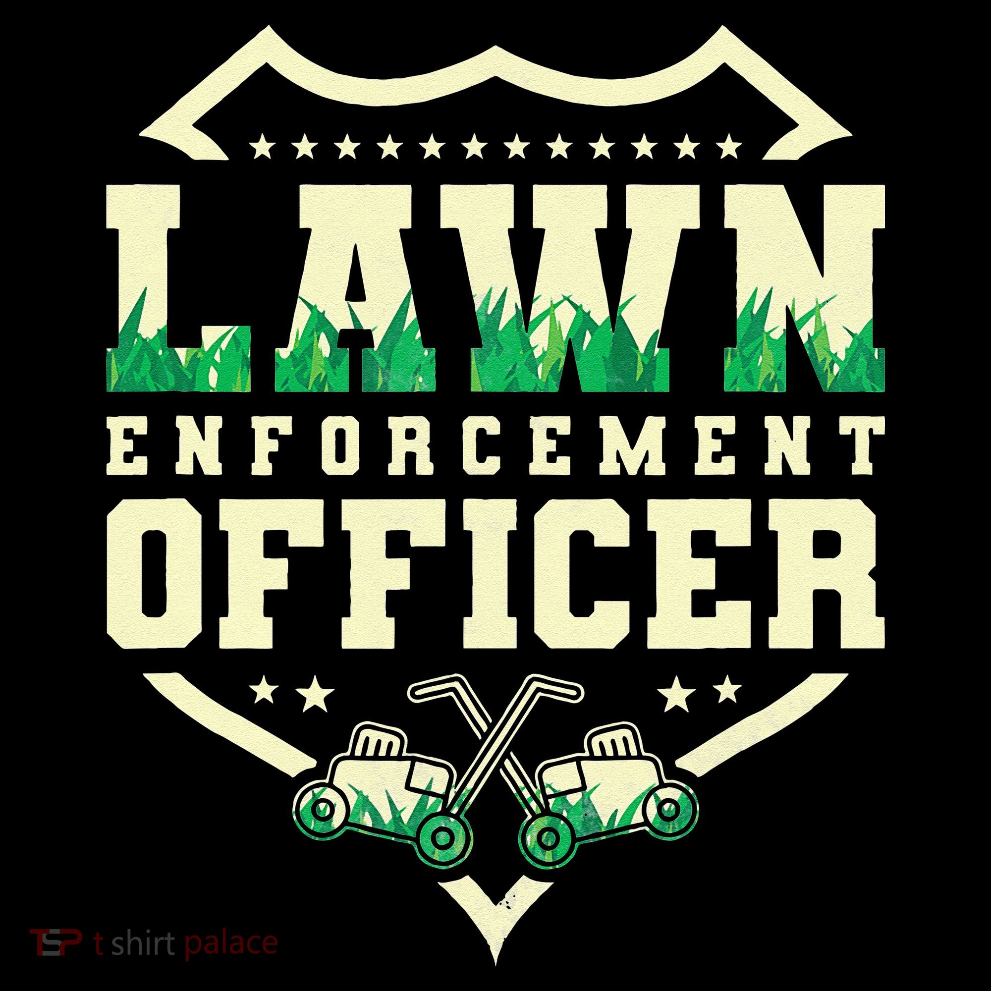 Lawn Enforcement Officer Lawn Care Women's Hoodie