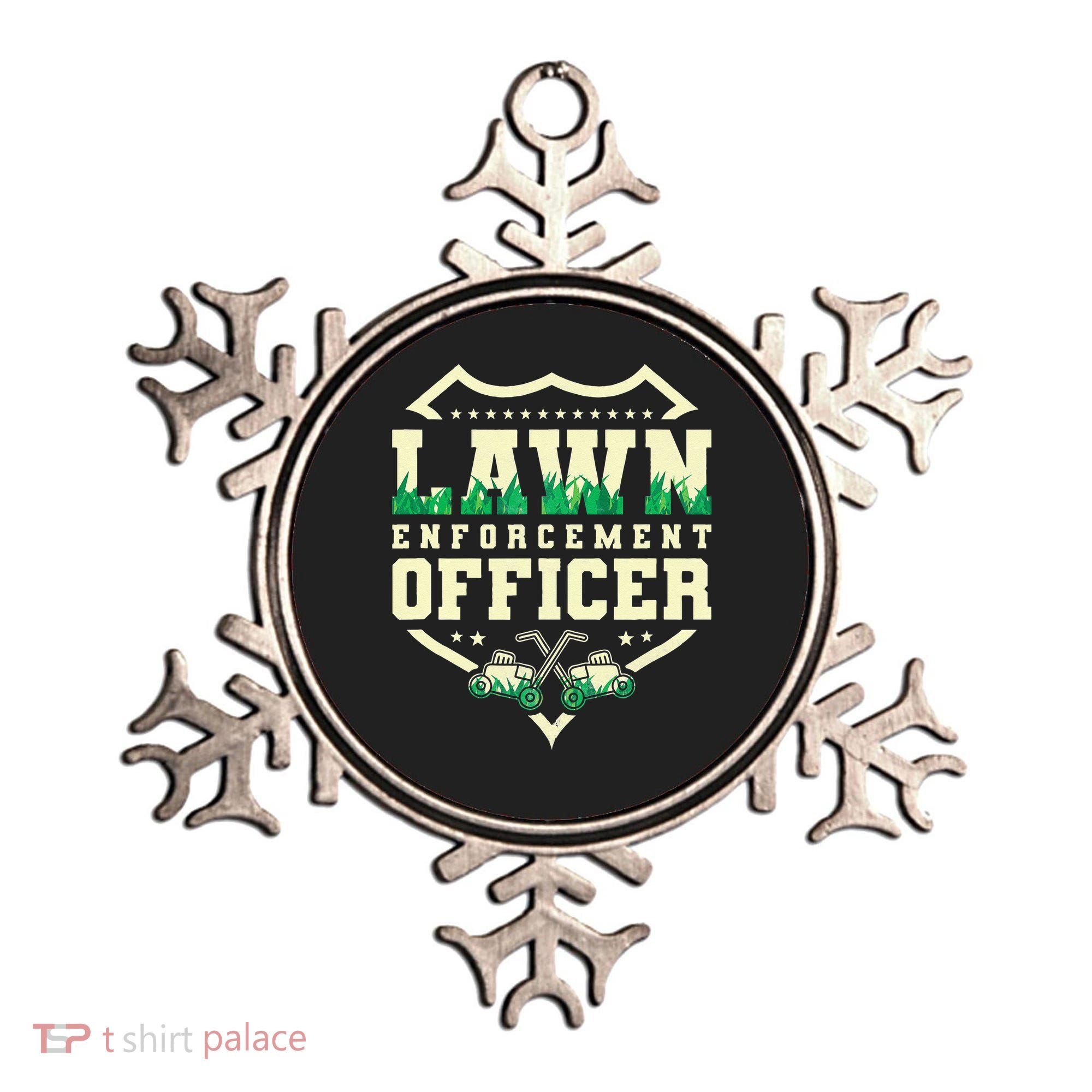 Lawn Enforcement Officer Lawn Care Ornament