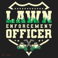 Lawn Enforcement Officer Lawn Care Hat thumb 2
