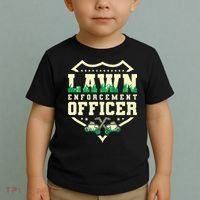 Lawn Enforcement Officer Lawn Care Toddler T-Shirt thumb 2