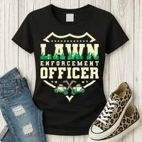 Lawn Enforcement Officer Lawn Care Women's T-Shirt thumb 3