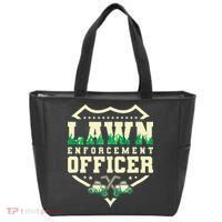 Lawn Enforcement Officer Lawn Care Tote Bag thumb 0
