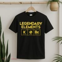 Legendary Elements of Basketball KOBe Periodic Table Fun T-Shirt thumb 2