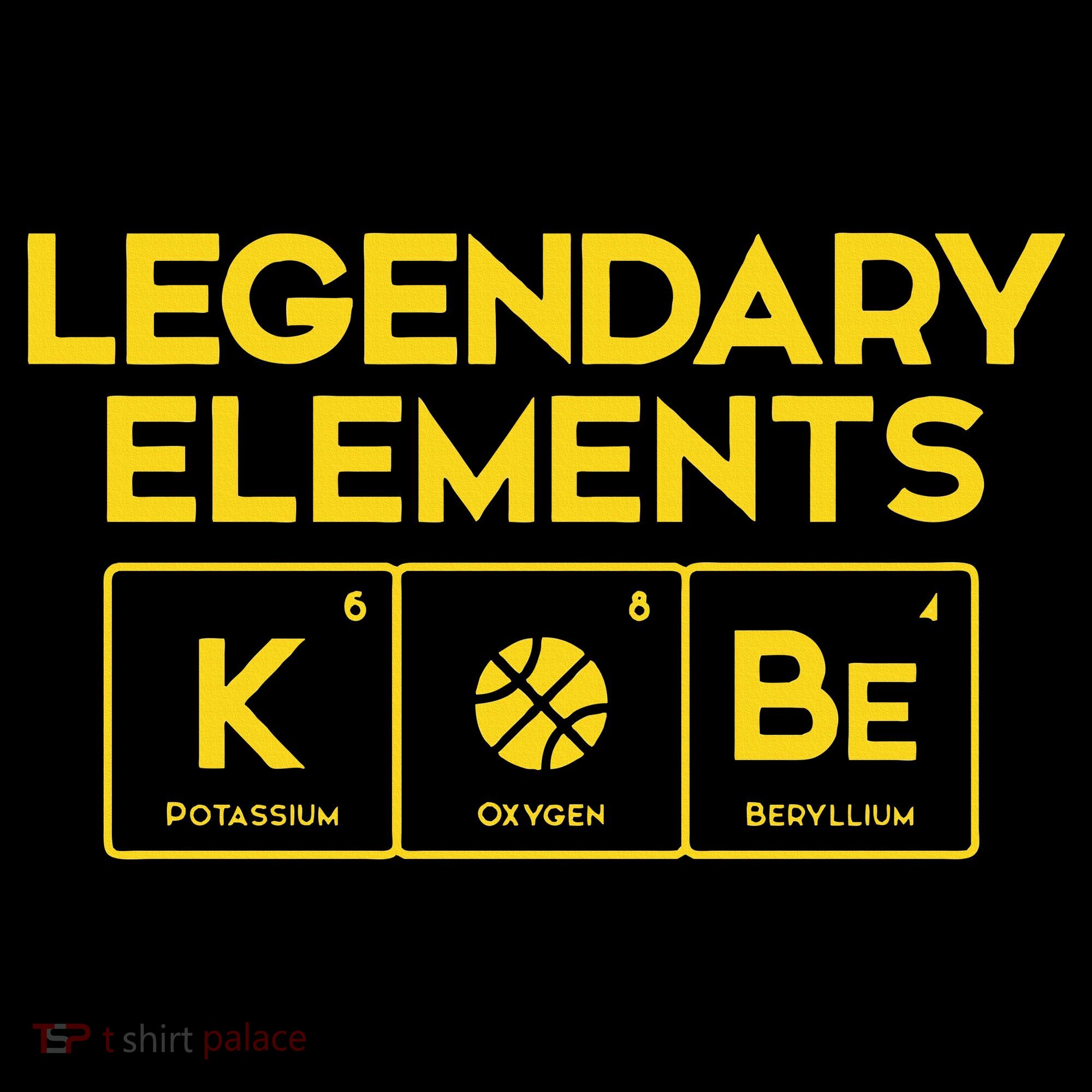 Legendary Elements of Basketball KOBe Periodic Table Fun Coffee Mug