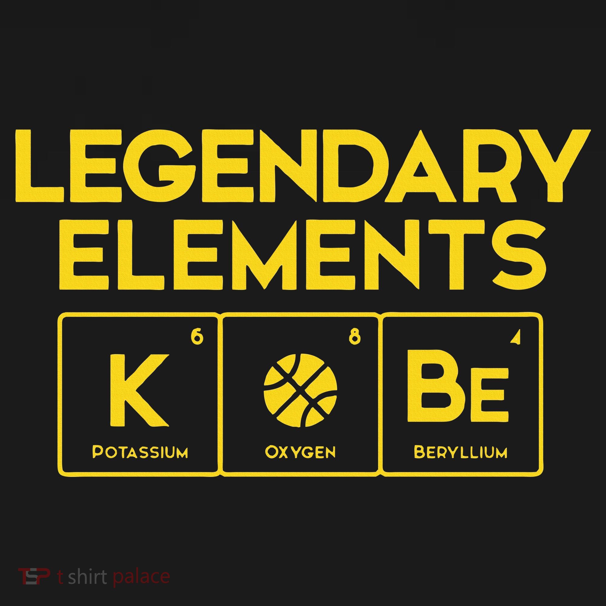 Legendary Elements of Basketball KOBe Periodic Table Fun Women's Tank Top