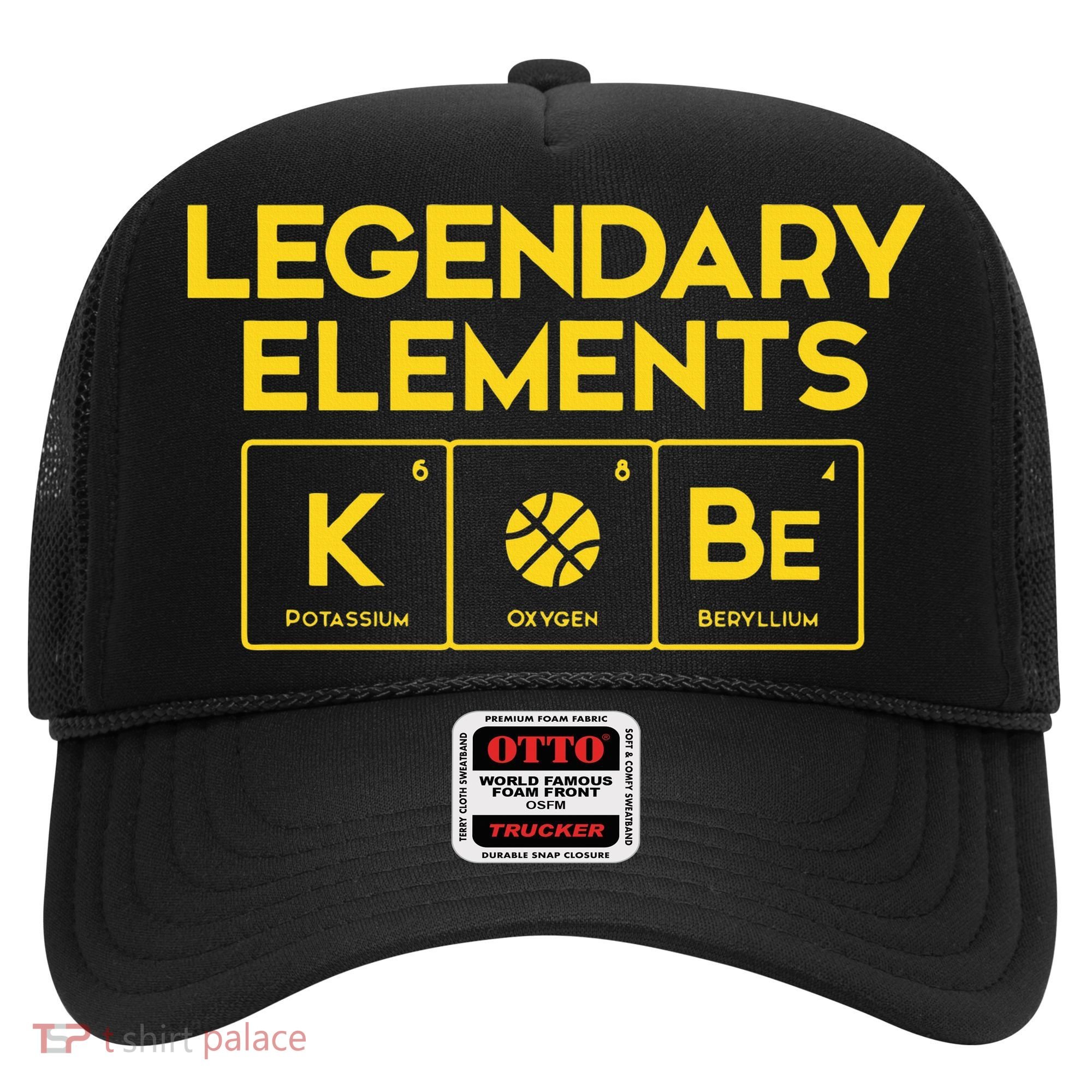 Legendary Elements of Basketball KOBe Periodic Table Fun Hat