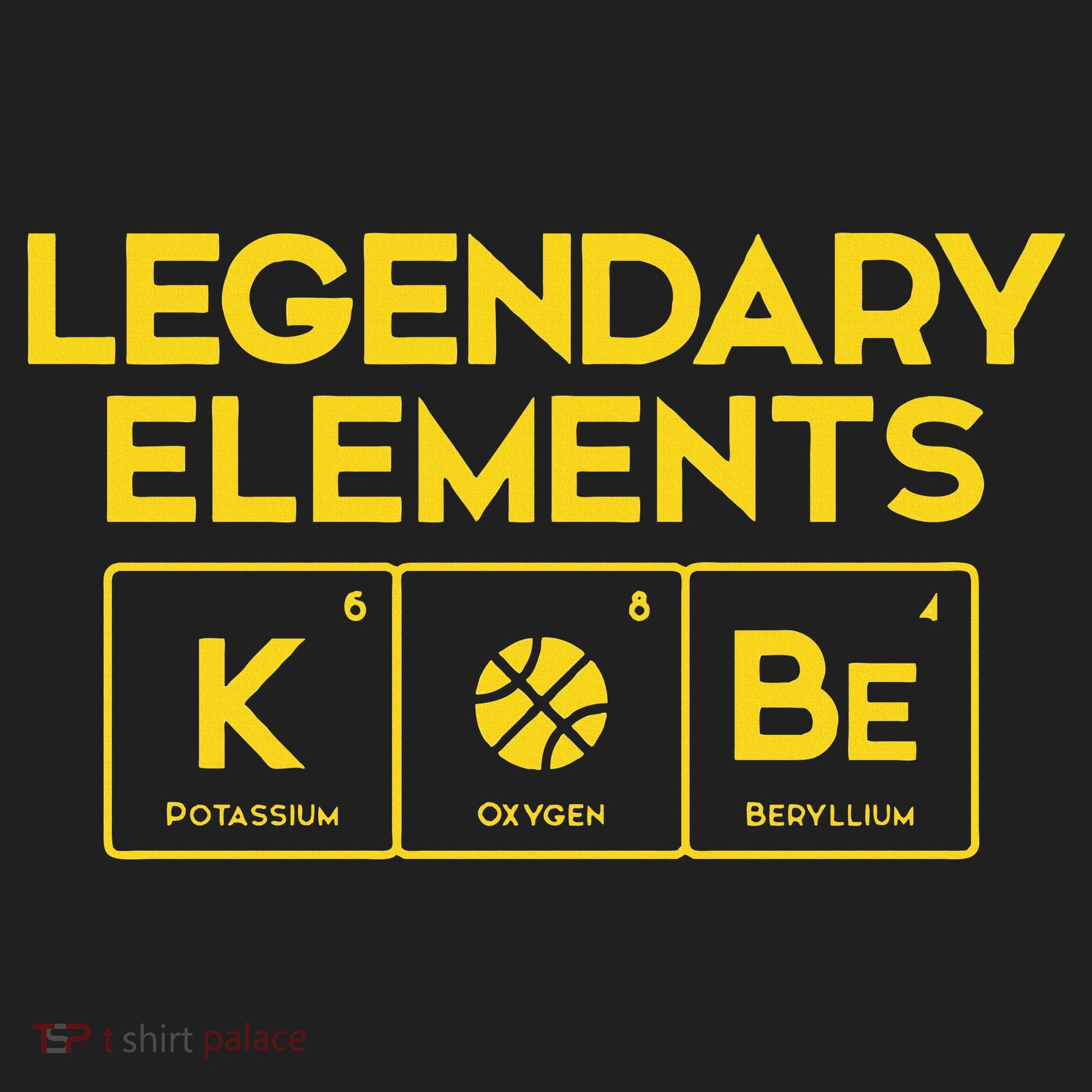 Legendary Elements of Basketball KOBe Periodic Table Fun Hat