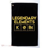 Legendary Elements of Basketball KOBe Periodic Table Fun Golf Towel thumb 0