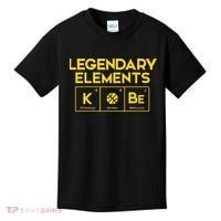 Legendary Elements of Basketball KOBe Periodic Table Fun Kids T-Shirt thumb 0