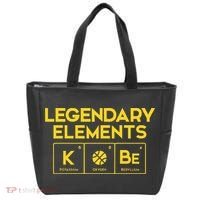 Legendary Elements of Basketball KOBe Periodic Table Fun Tote Bag thumb 0