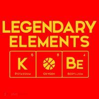 Legendary Elements of Basketball KOBe Periodic Table Fun Santa Hat thumb 1