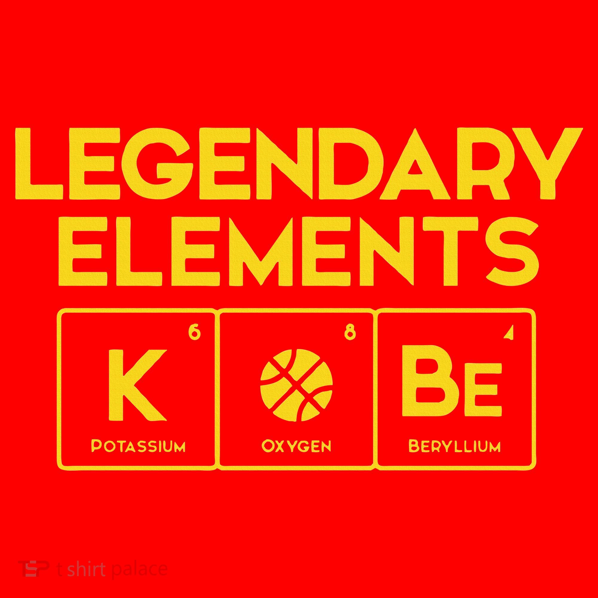 Legendary Elements of Basketball KOBe Periodic Table Fun Santa Hat