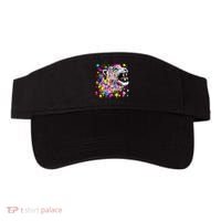 Leopard Cat Psychedelic Paint Splats Visor thumb 0