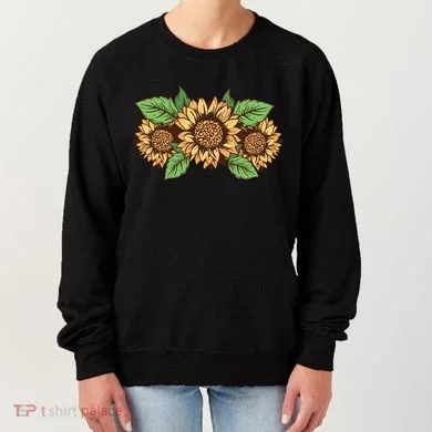 Leopard Flowers Women's Sweatshirt