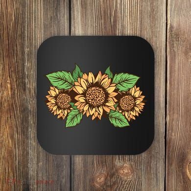 Leopard Flowers Coaster