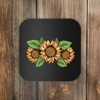 Leopard Flowers Coaster thumb 0
