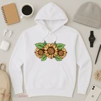 Leopard Flowers Hoodie thumb 3