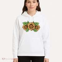 Leopard Flowers Hoodie thumb 5