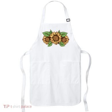 Leopard Flowers Apron