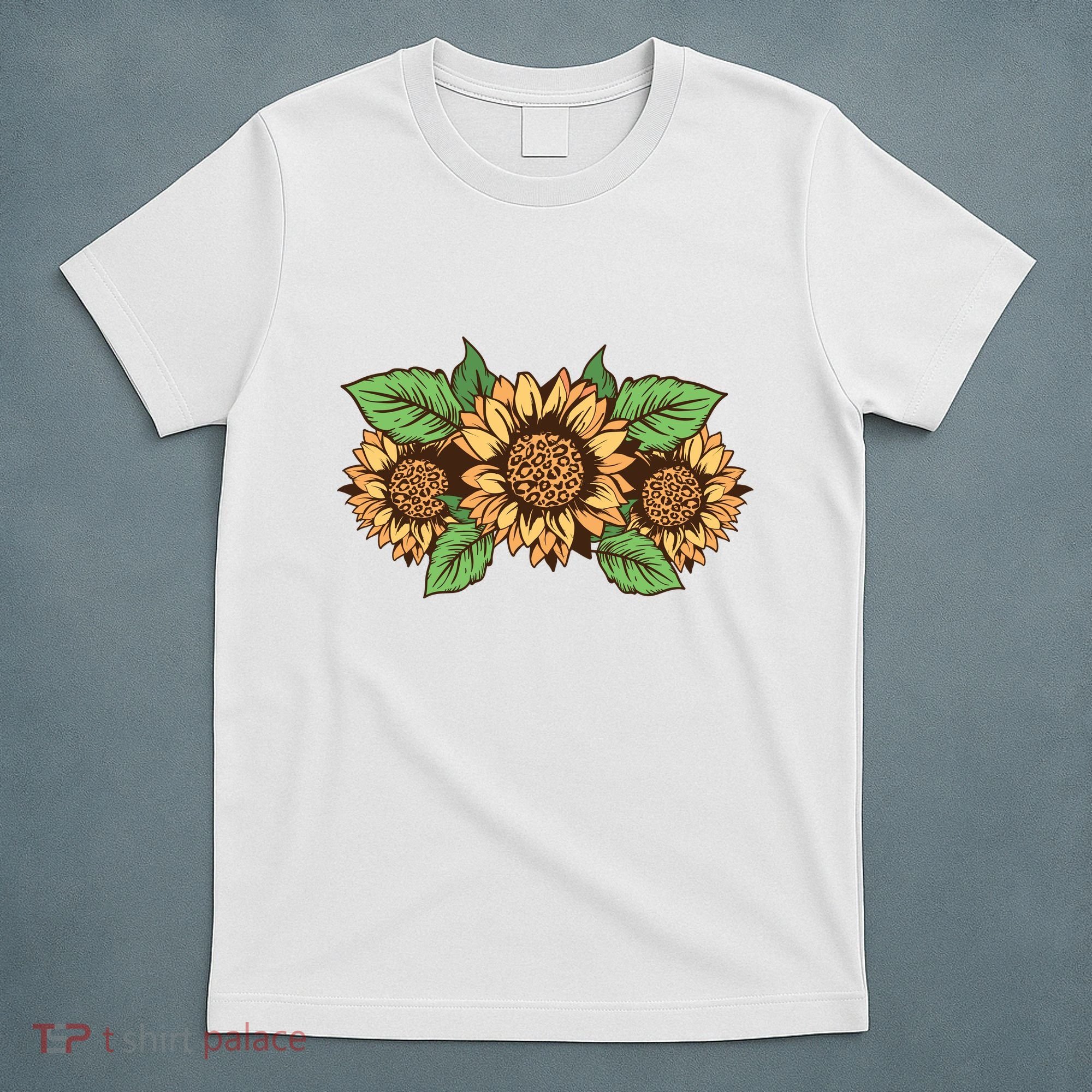 Leopard Flowers T-Shirt