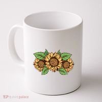Leopard Flowers Coffee Mug thumb 0
